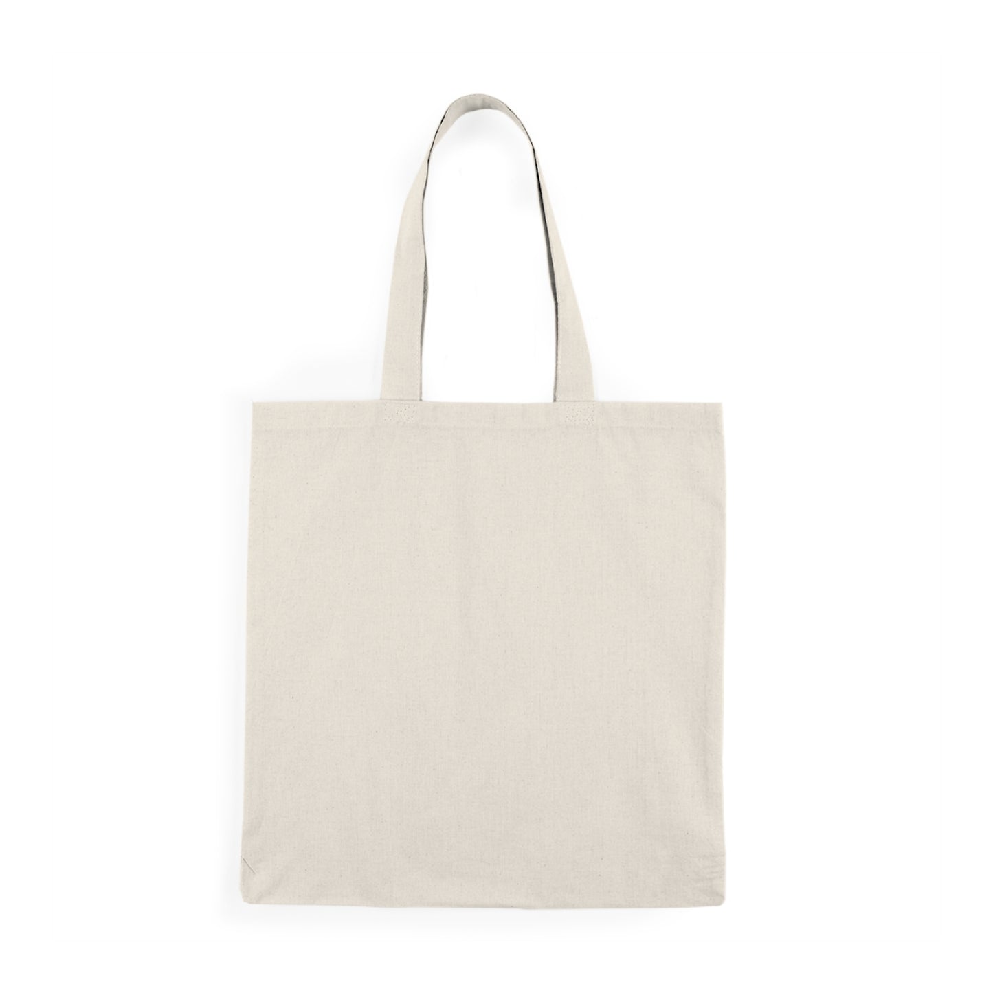 Confidence Starts Within Canvas Tote — Inspirational Quote Natural Tote Bag