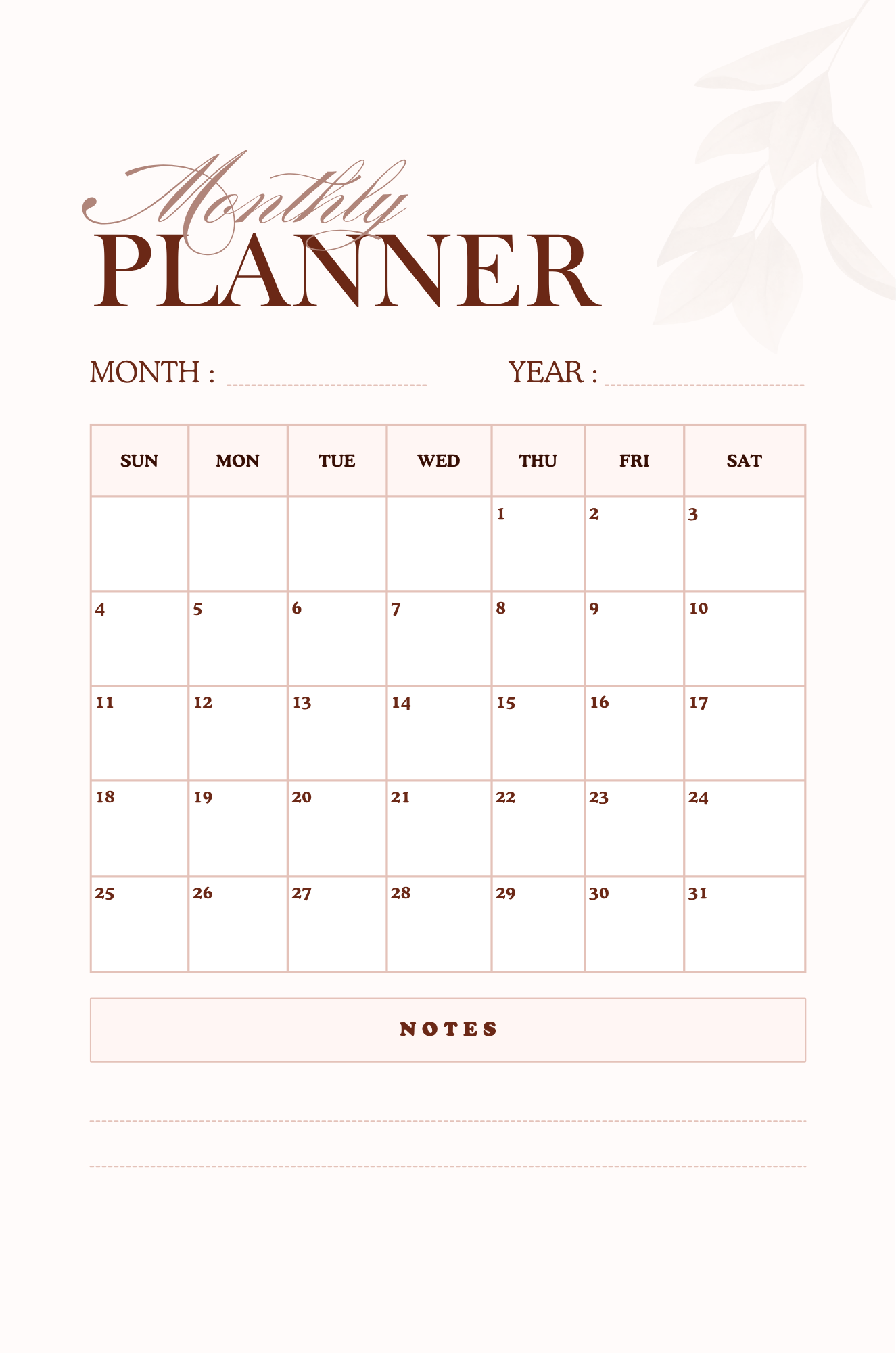 Daily Planner