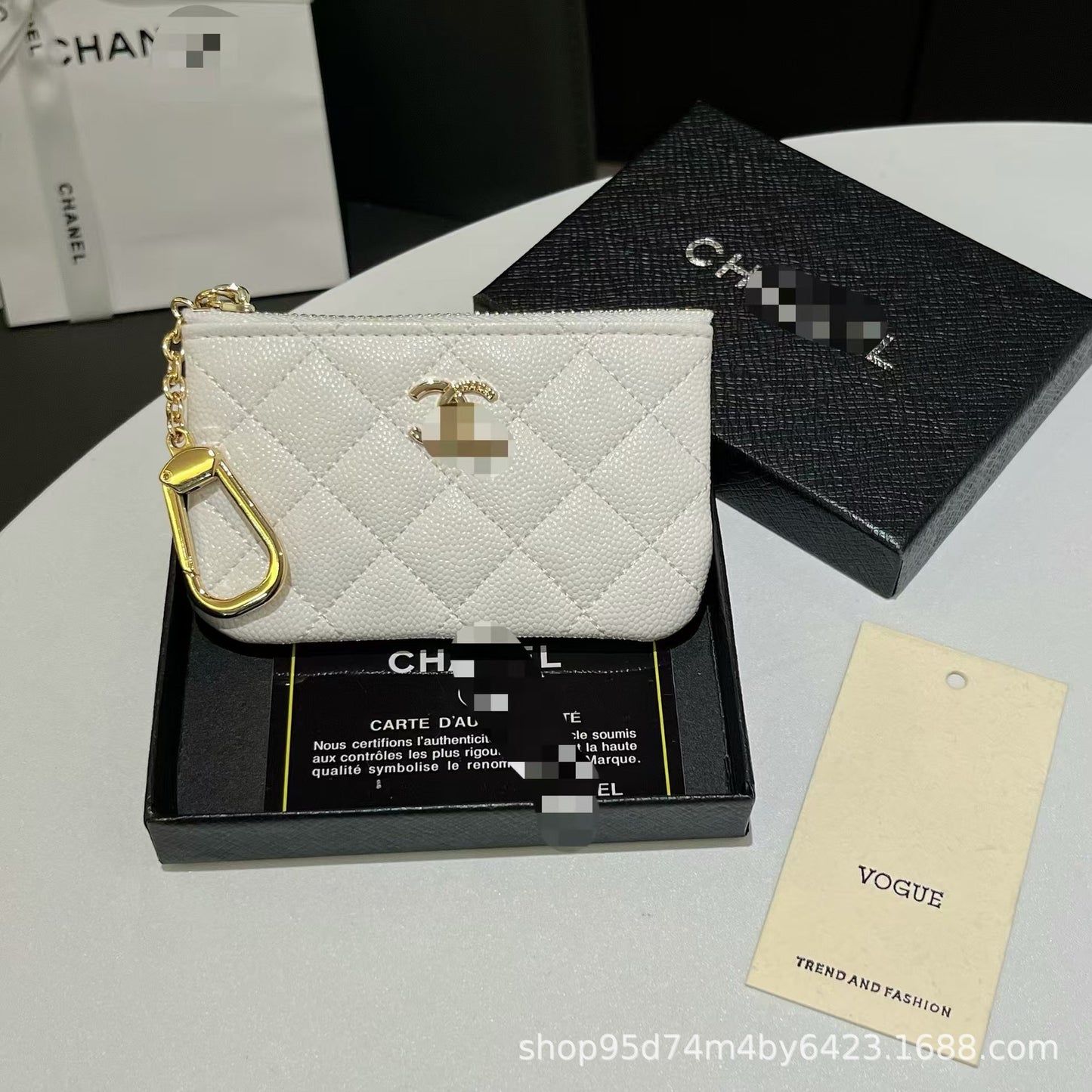 European and American fashion brand Lingge card bag, coin purse, big key storage bag, luxury small item storage bag, small fragrance