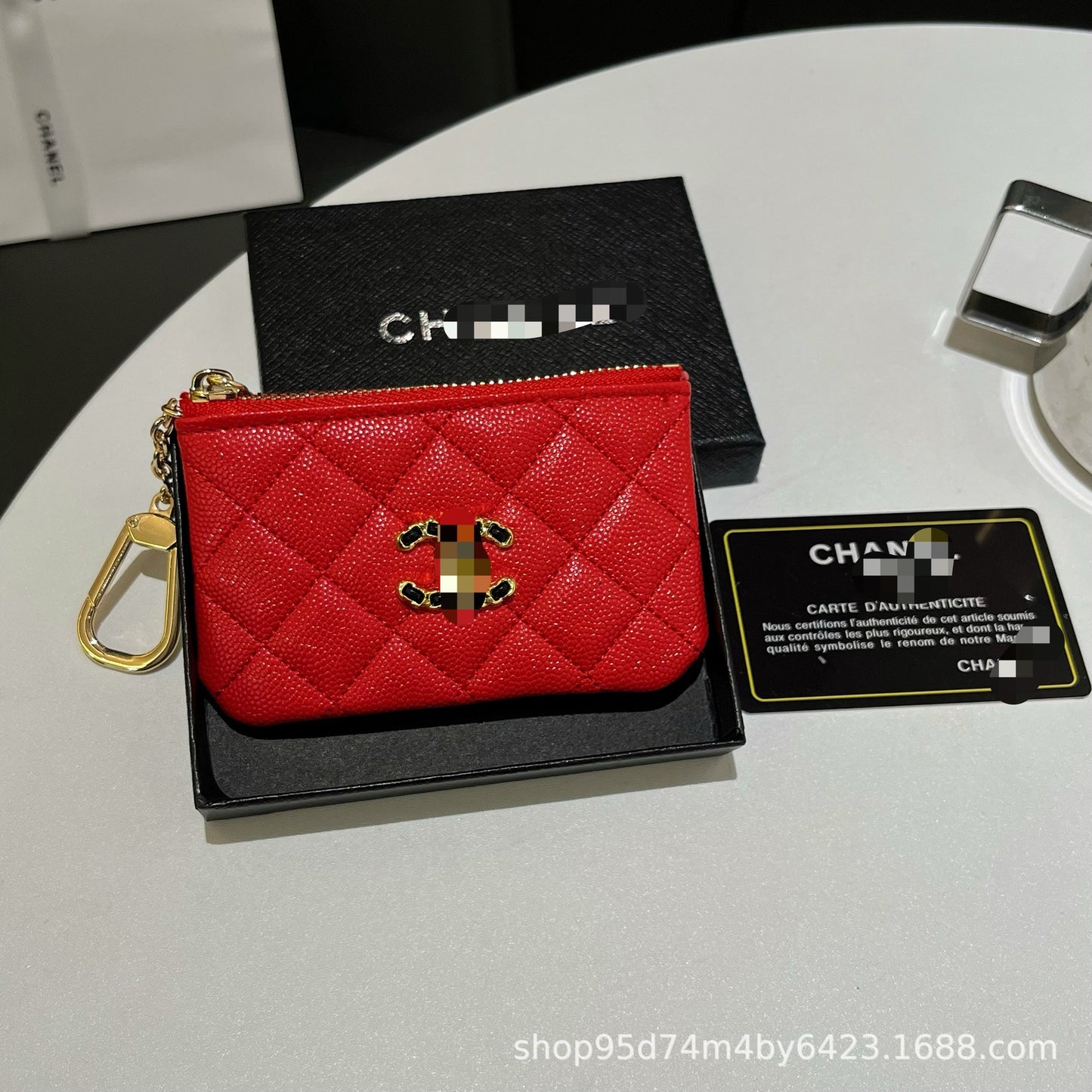 European and American fashion brand Lingge card bag, coin purse, big key storage bag, luxury small item storage bag, small fragrance