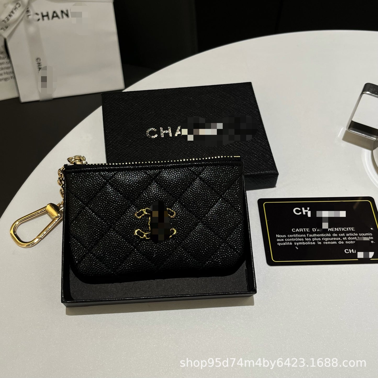 European and American fashion brand Lingge card bag, coin purse, big key storage bag, luxury small item storage bag, small fragrance