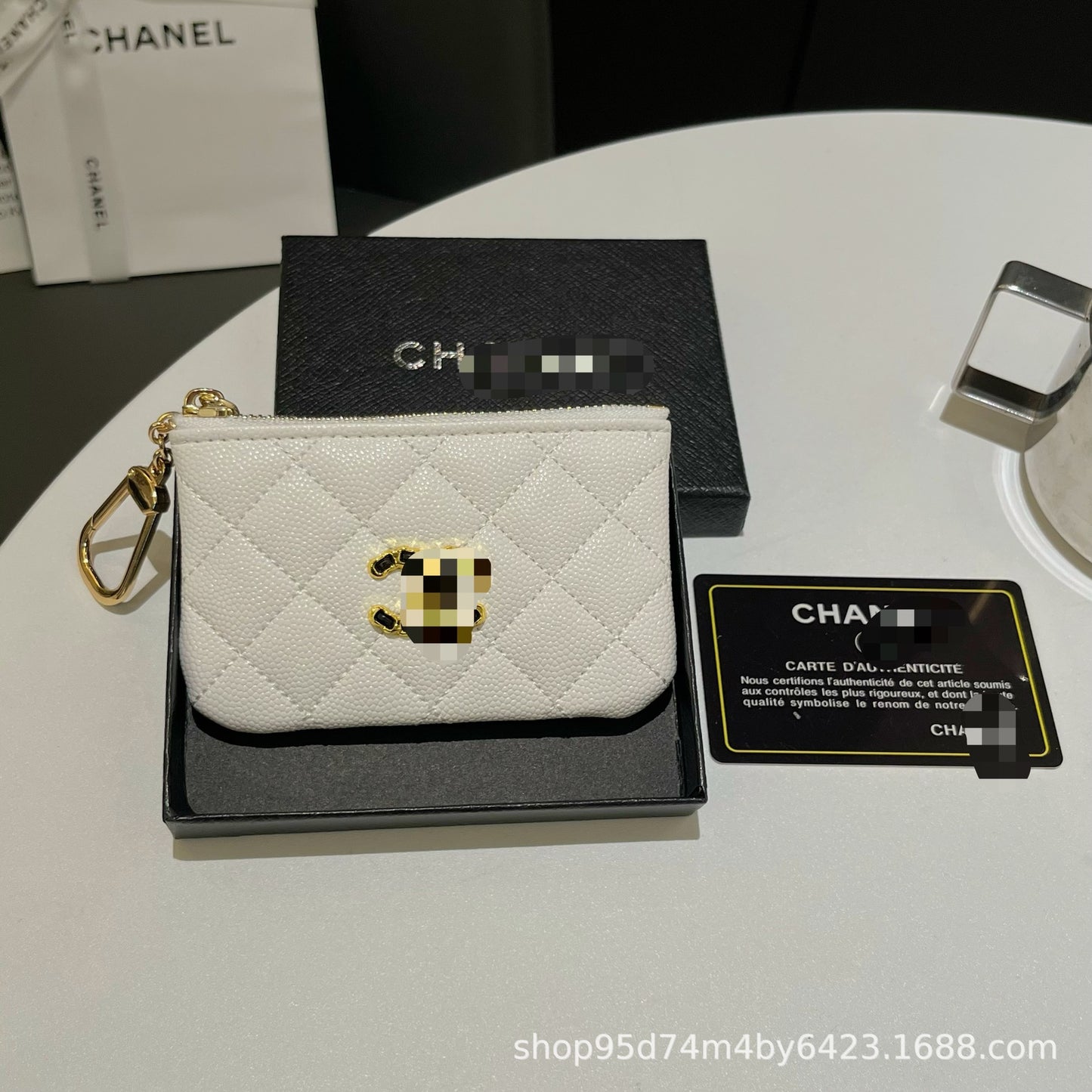 European and American fashion brand Lingge card bag, coin purse, big key storage bag, luxury small item storage bag, small fragrance