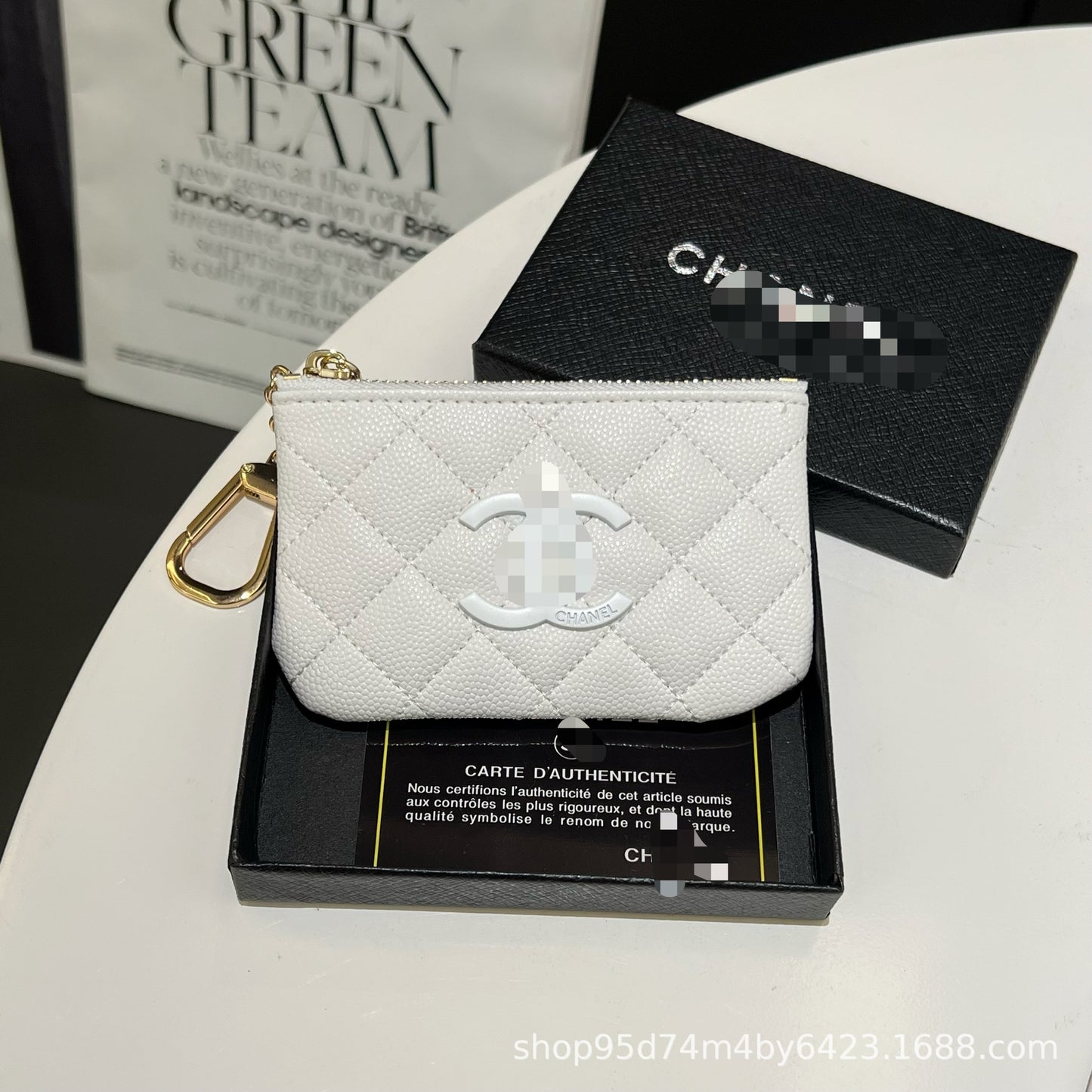 European and American fashion brand Lingge card bag, coin purse, big key storage bag, luxury small item storage bag, small fragrance