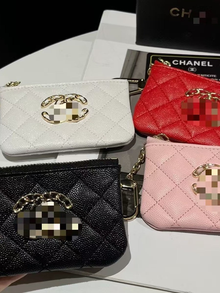 European and American fashion brand Lingge card bag, coin purse, big key storage bag, luxury small item storage bag, small fragrance