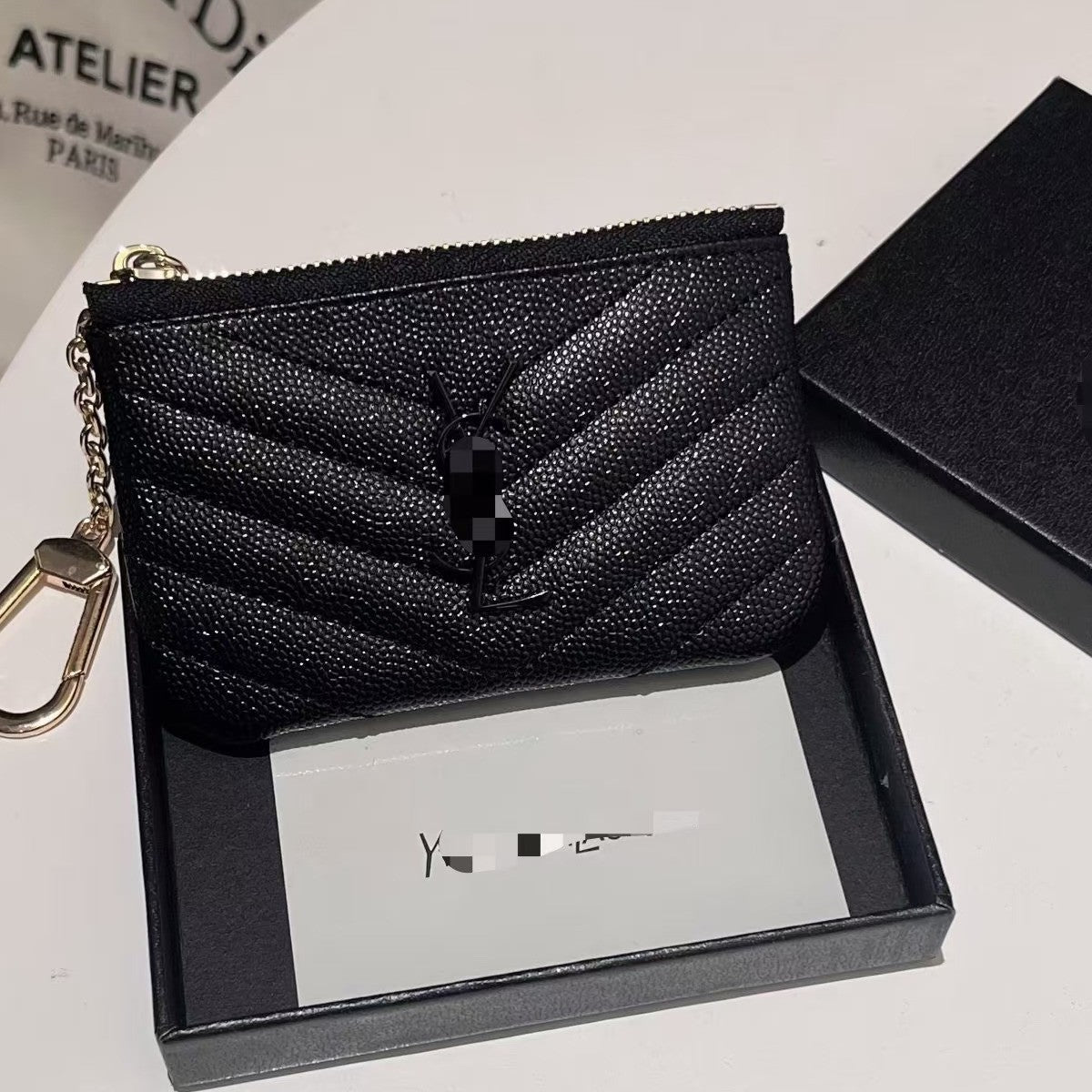 European and American fashion brand Lingge card bag, coin purse, big key storage bag, luxury small item storage bag, small fragrance