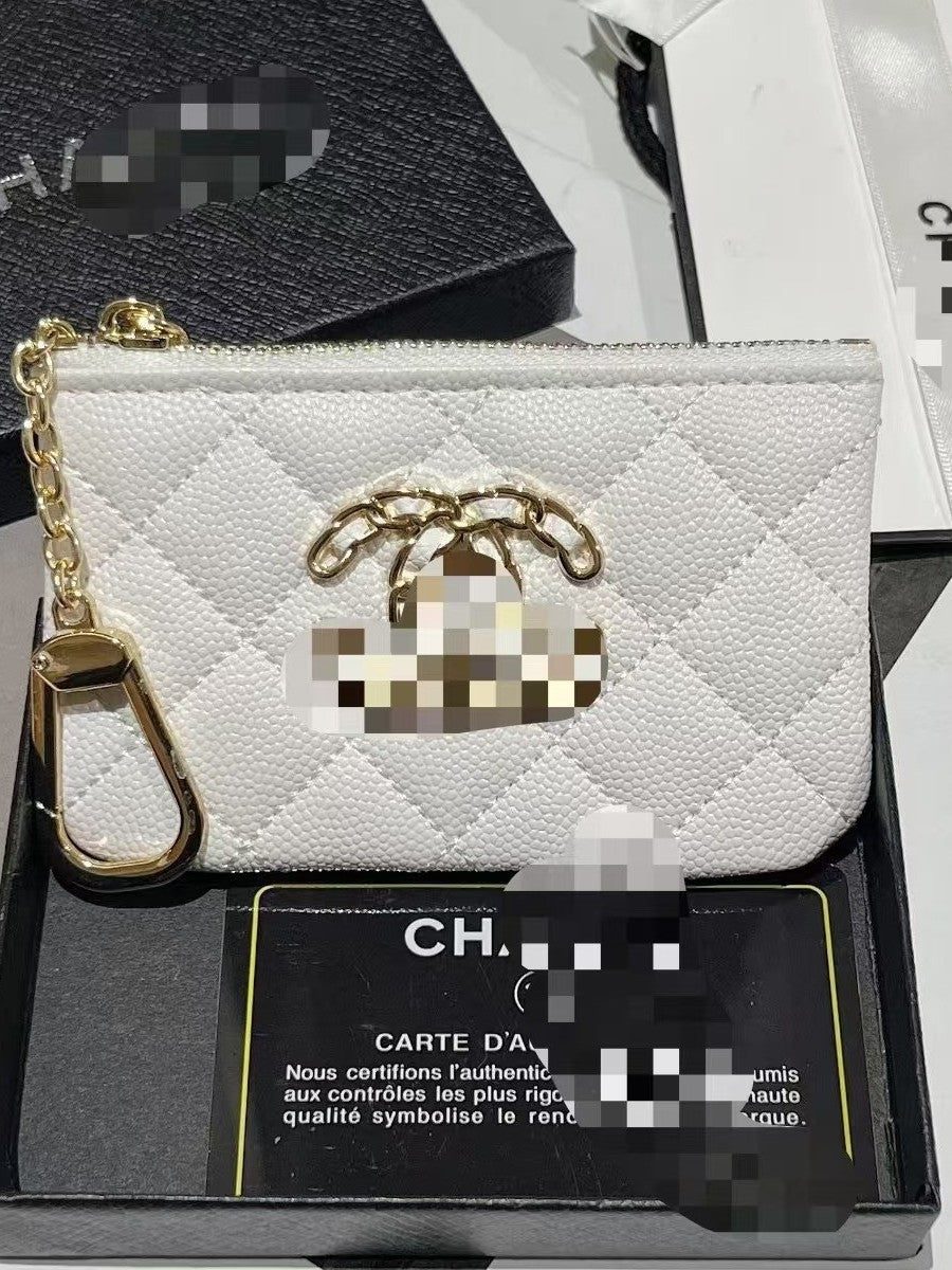 European and American fashion brand Lingge card bag, coin purse, big key storage bag, luxury small item storage bag, small fragrance