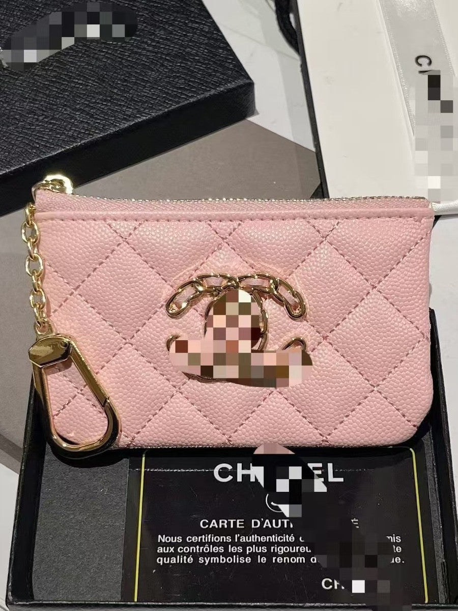 European and American fashion brand Lingge card bag, coin purse, big key storage bag, luxury small item storage bag, small fragrance