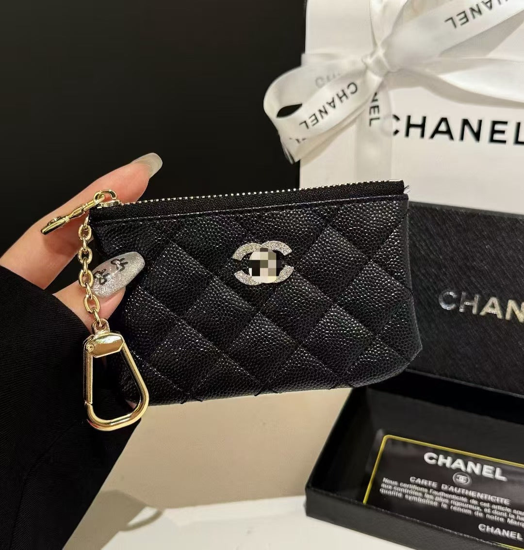 European and American fashion brand Lingge card bag, coin purse, big key storage bag, luxury small item storage bag, small fragrance