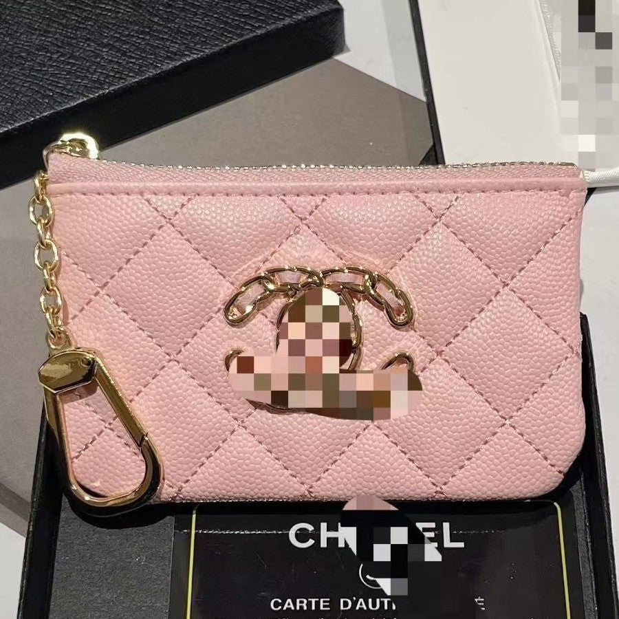 European and American fashion brand Lingge card bag, coin purse, big key storage bag, luxury small item storage bag, small fragrance