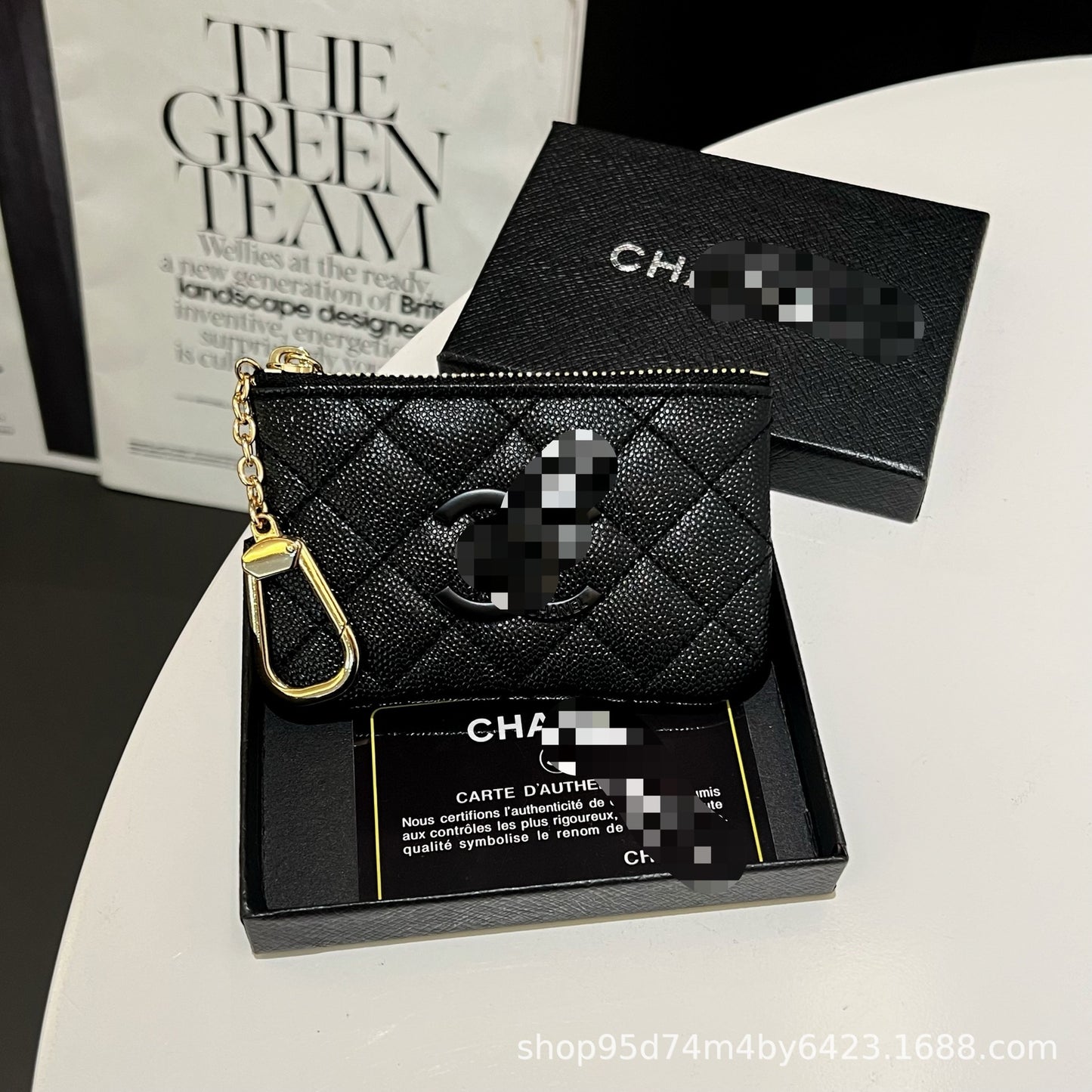 European and American fashion brand Lingge card bag, coin purse, big key storage bag, luxury small item storage bag, small fragrance