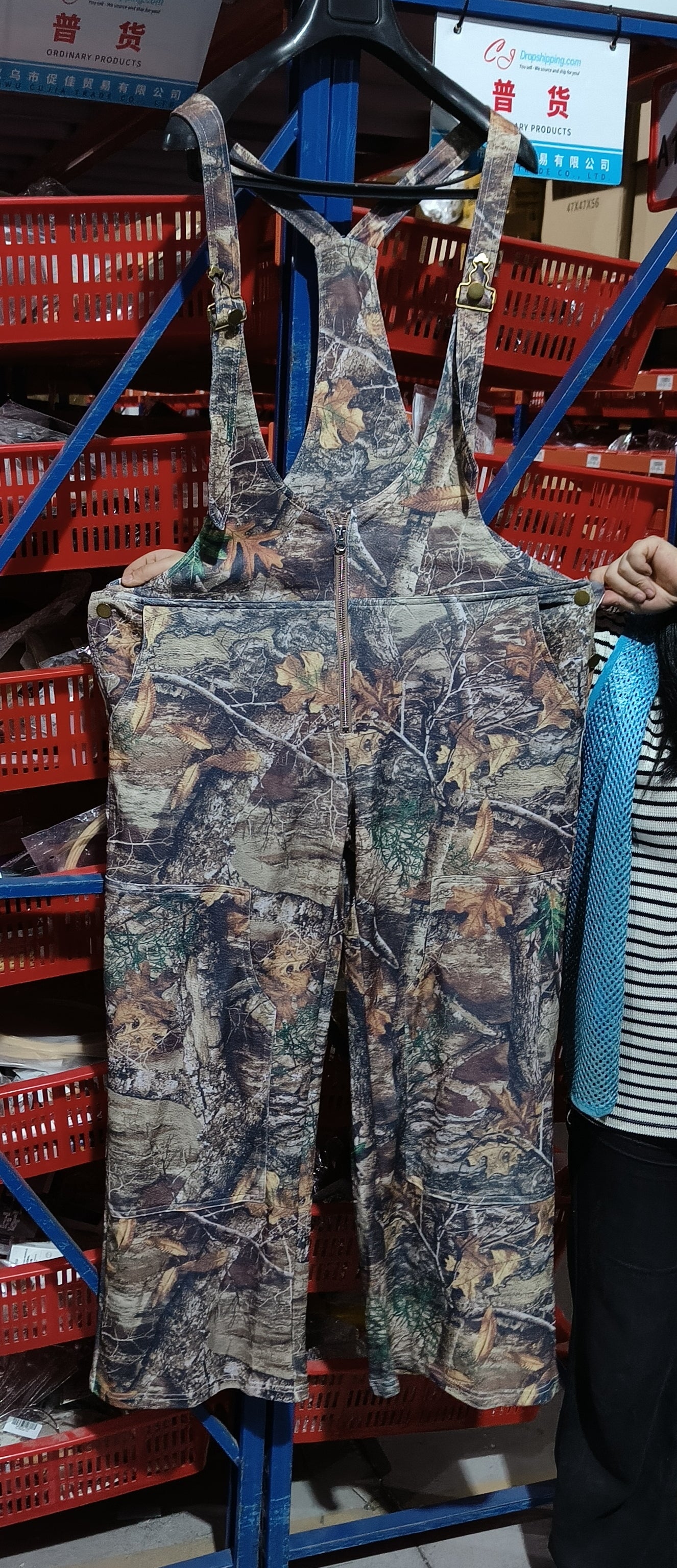Y2K Zipper Denim Overalls With Pockets Fashion Loose Suspender Jumpsuit Streetwear Jeans Pants Womens Clothing